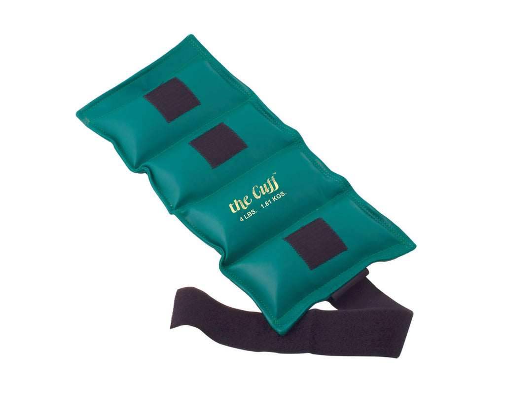 CuffÂ¨ Original Ankle & Wrist Weight, Turquoise, 4 lbs.
