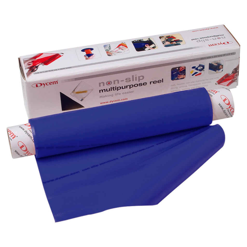 DycemÂ¨ Non-Slip Material Roll, Blue, 8 Inches by 6_ Feet