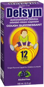 DelsymÂ¨ Dextromethorphan HBr Children's Cold and Cough Relief