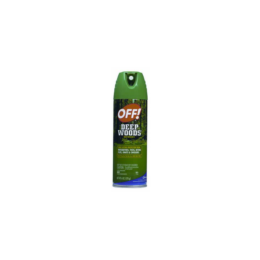 Off!Â¨ Deep WoodsÂ¨ DEET Insect Repellent, 6 oz. Spray Can