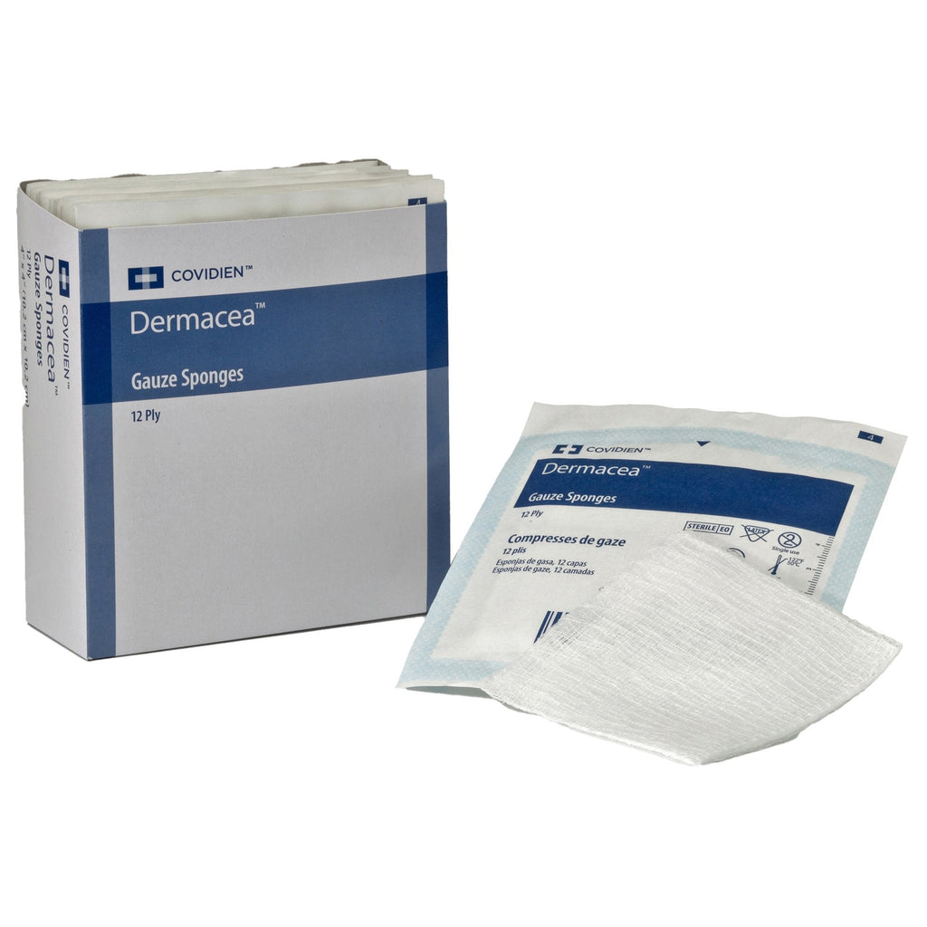 DermaceaÂª Sterile Gauze sponge, 3 x 3 Inch