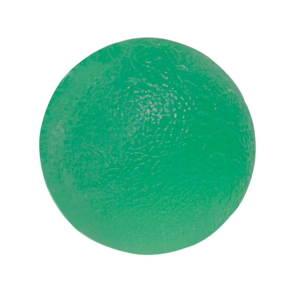 CanDoÂ¨ Standard Circular Gel Squeeze Ball, Green, Medium