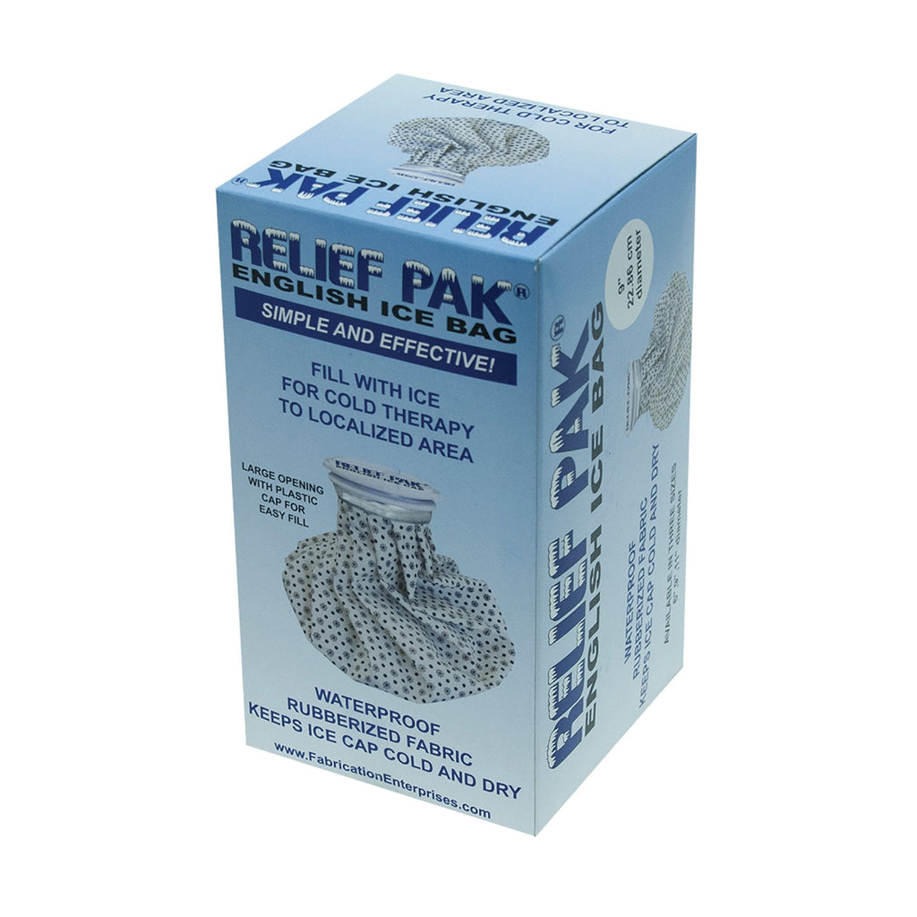 Relief PakÂ¨ English Ice Cap Reusable Ice Bag, 9 Inch Diameter