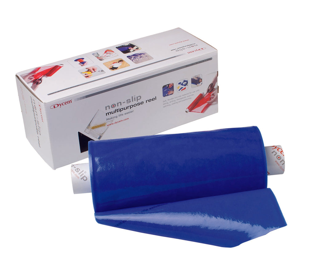 DycemÂ¨ Non-Slip Material Roll, Blue, 8 Inches x 10 Yards