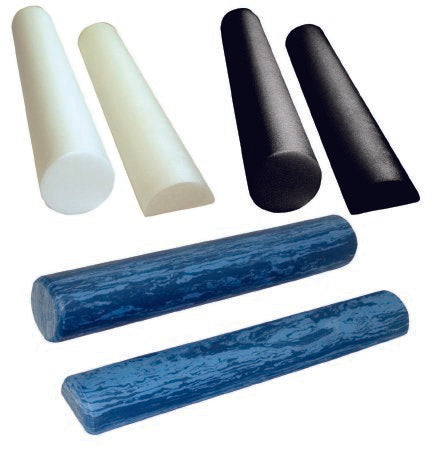 CanDoÂ¨ Round Roller, EVA Foam, 6 in. Dia. x 36 in. L, Blue