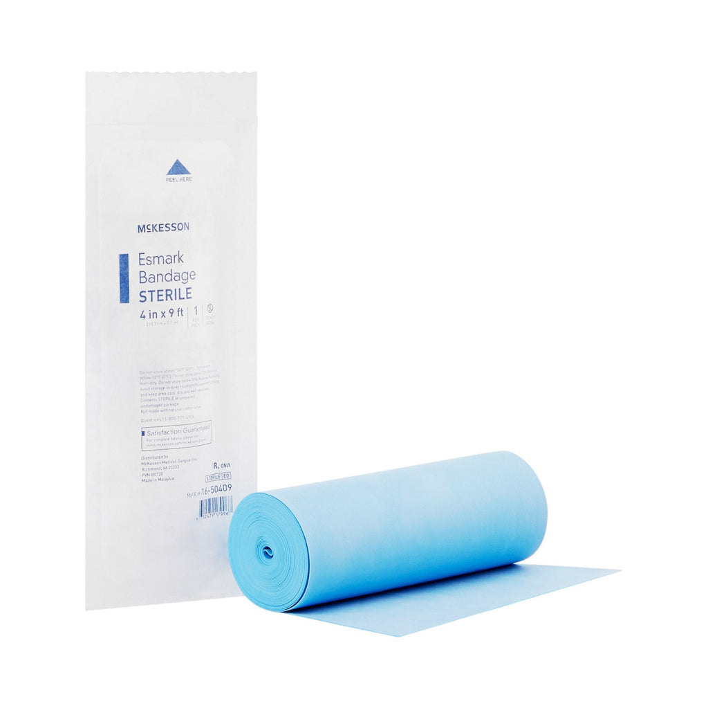 McKesson Sterile Esmark Compression Bandage, 4 Inch x 3 Yard