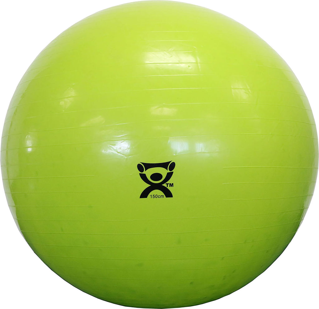 CanDoÂ¨ Inflatable Exercise Ball, Lime Green, 59 Inches
