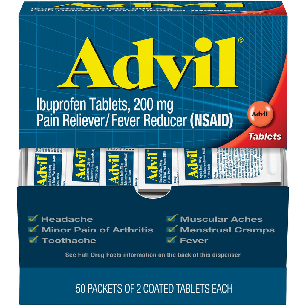 AdvilÂ¨ 200 mg Strength Ibuprofen Pain Relief Tablet