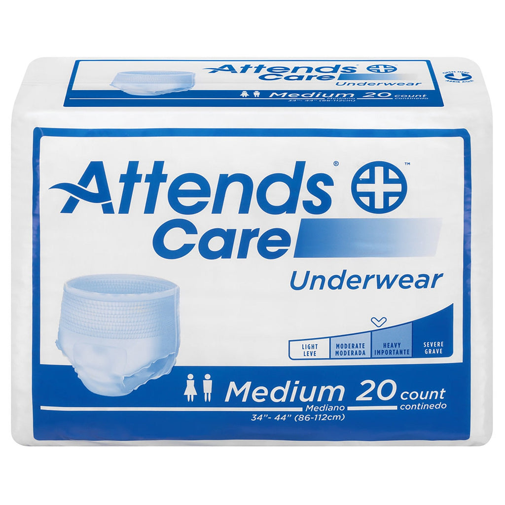 AttendsÂ¨ Care Moderate Absorbent Underwear, Regular