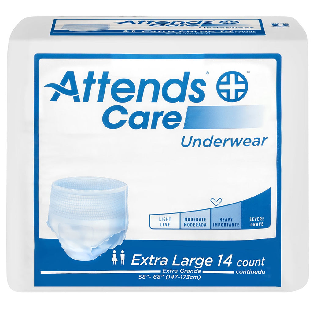 AttendsÂ¨ Care Moderate Absorbent Underwear, Extra Large