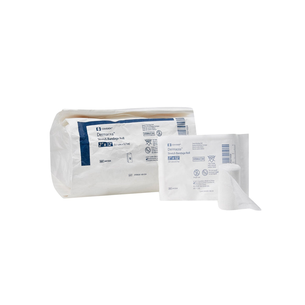 DermaceaÂª Sterile Conforming Bandage Roll, 2 Inch x 4 Yard