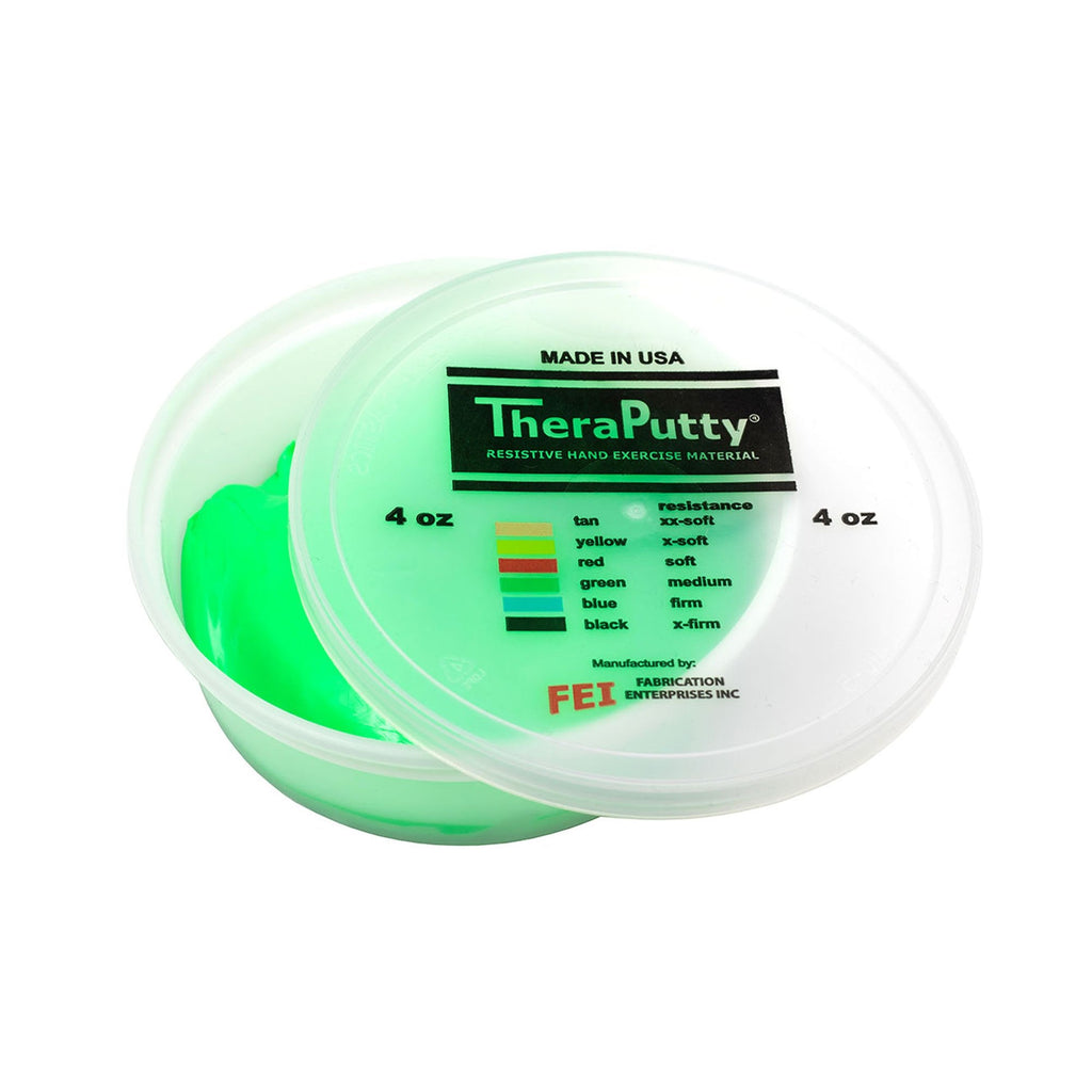 CanDoÂ¨ TheraPuttyÂª Exercise Material, Green, Medium, 6 oz.
