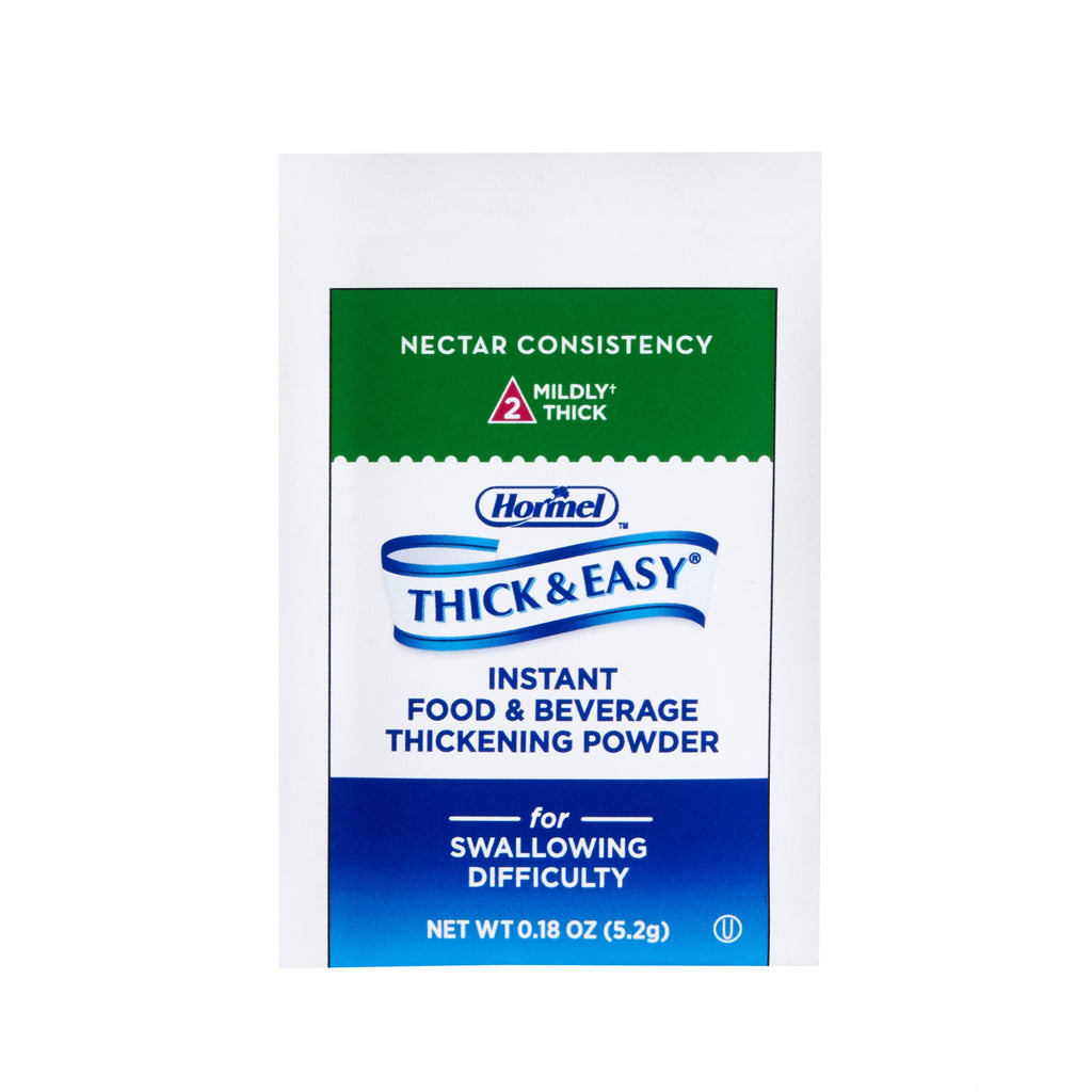 Thick & EasyÂ¨ Nectar Consistency, Food and Beverage Thickener, 0.18 oz. Packet