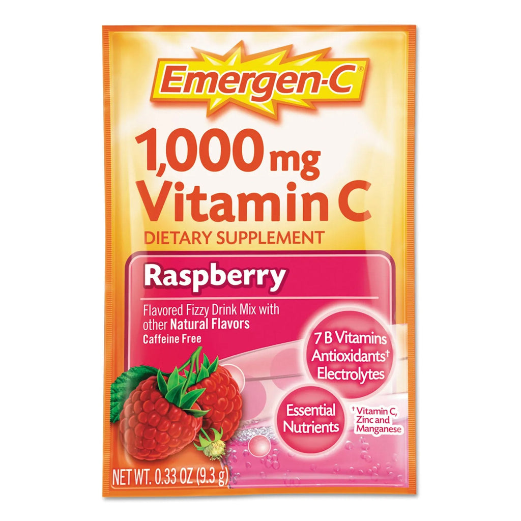 Emergen-CÂ¨ Raspberry Oral Supplement, 0.3 oz. Individual Packet