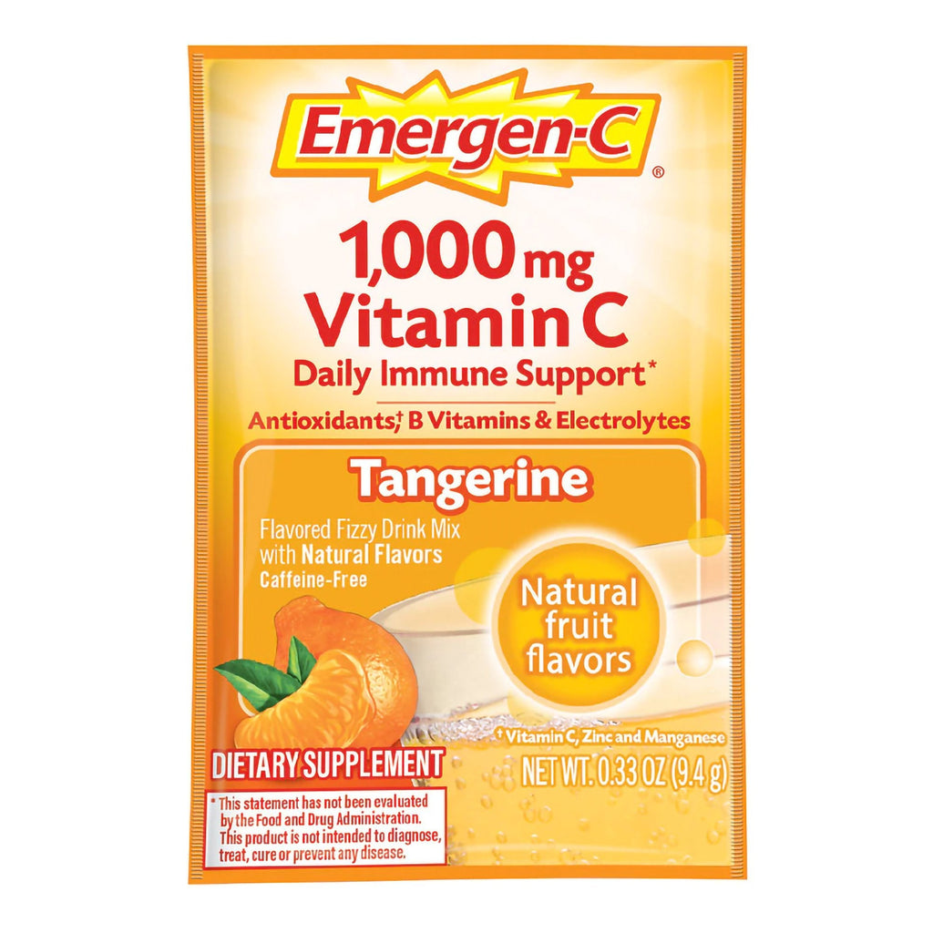 Emergen-CÂ¨ Tangerine Oral Supplement, 0.3 oz. Individual Packet