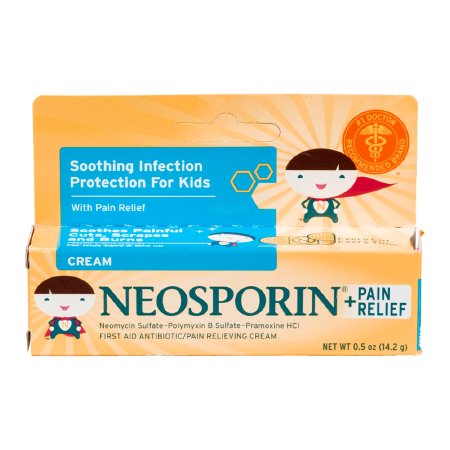 NeosporinÂ¨ + Pain Relief for Kids First Aid Antibiotic, _ oz. Tube