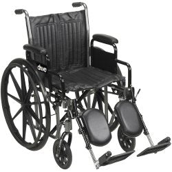 driveÂª Silver Sport 2 Wheelchair, 18-Inch Seat Width