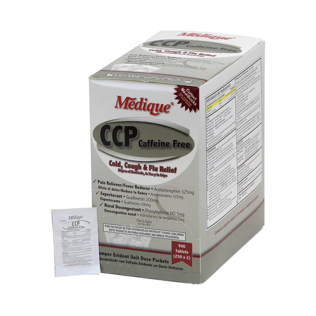 CCP Caffeine Free Acetaminophen / Guaifenesin / Phenylephrine HCl Cold and Cough Relief