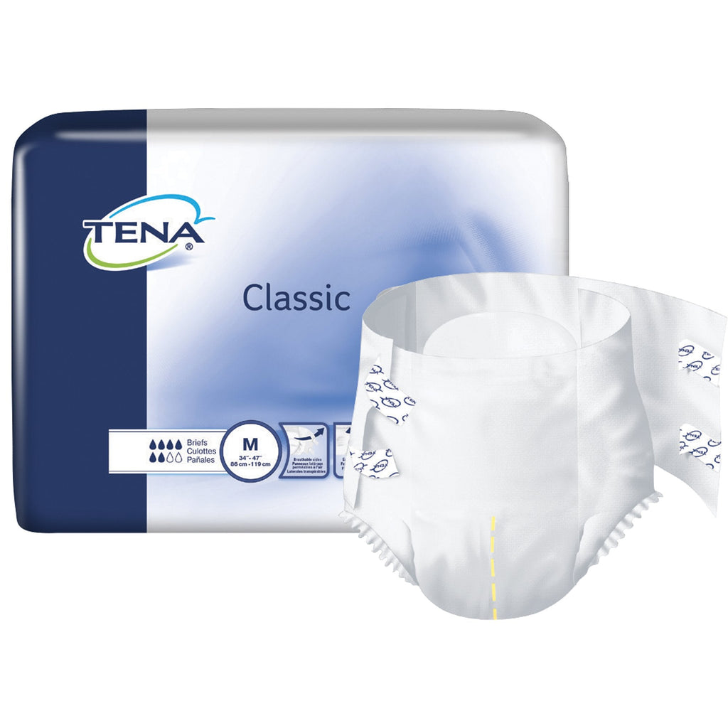TenaÂ¨ Classic Incontinence Brief, Medium