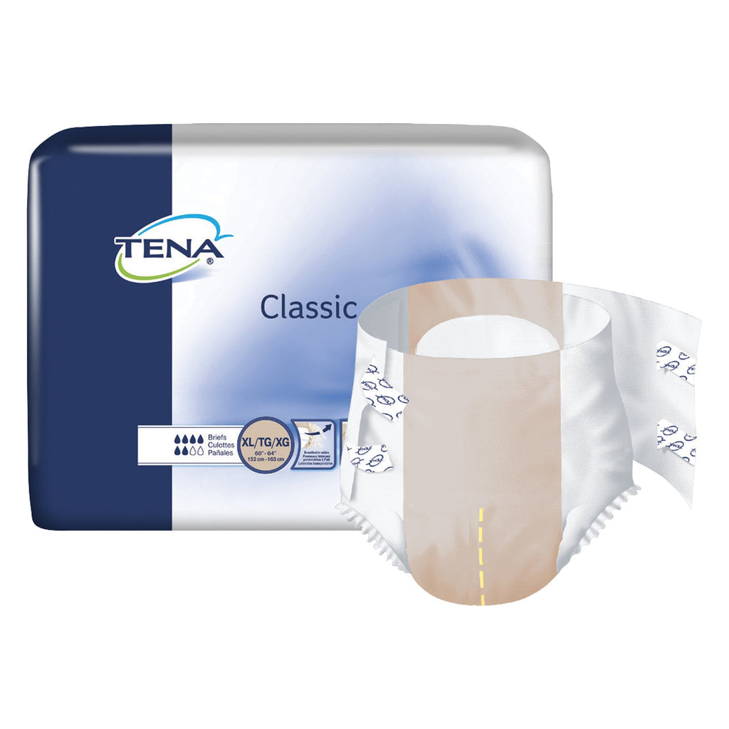 TenaÂ¨ Classic Incontinence Brief, Extra Large