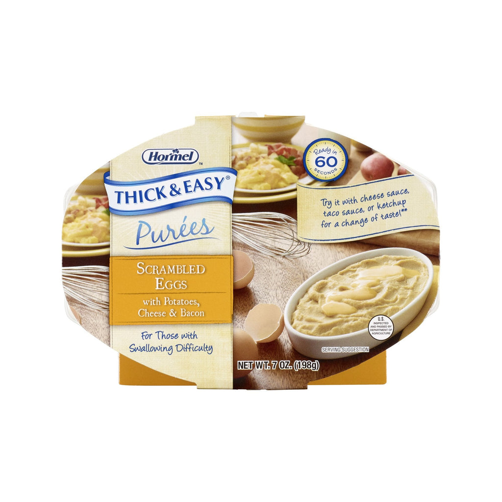 Thick & EasyÂ¨ PurÅ½es, Scrambled Eggs / Potatoes PurÅ½e, 7 oz. Tray