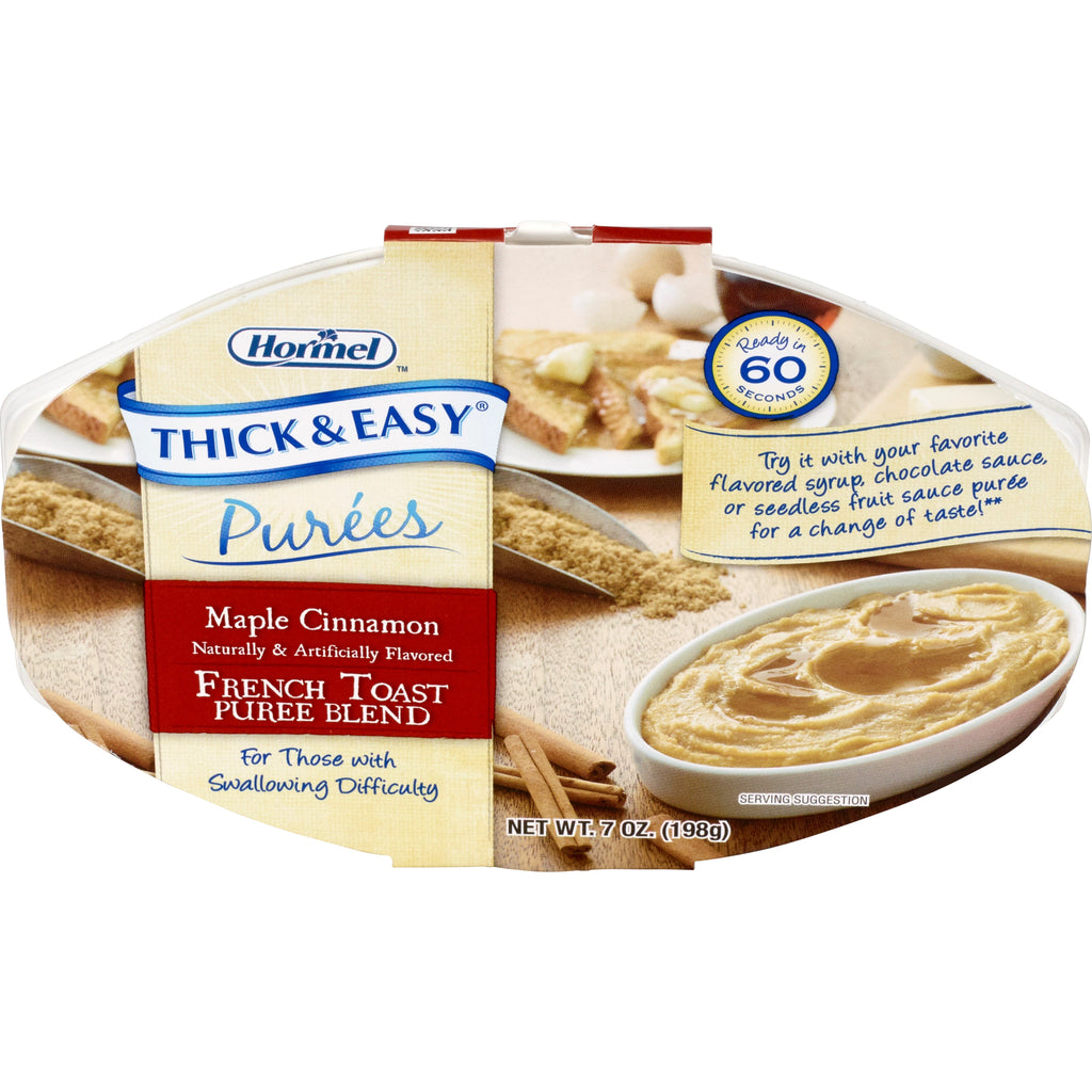 Thick & EasyÂ¨ PurÅ½es Maple Cinnamon French Toast PurÅ½e, 7 oz. Tray