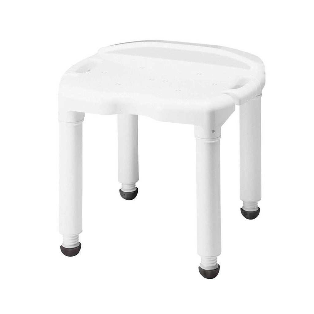 CarexÂ¨ Universal Bath Seat Without Back, White, 400-lb Capacity
