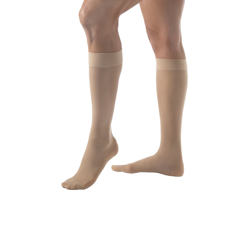 JobstÂ¨ UltraSheer Compression Knee-High Stockings, X-Large, Black