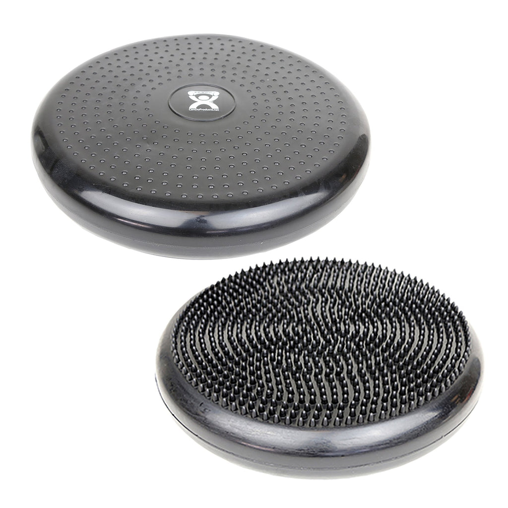 CanDoÂ¨ Inflatable Balance Disc, Black, 14 Inch Diameter