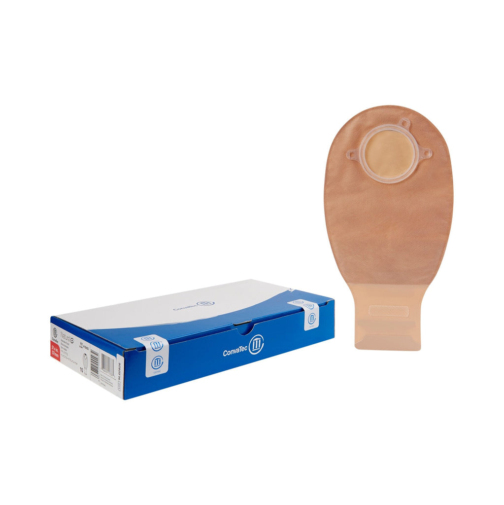 NaturaÂ¨ Drainable Beige Filtered Ostomy Pouch, 12 Inch Length, 2_ Inch Flange