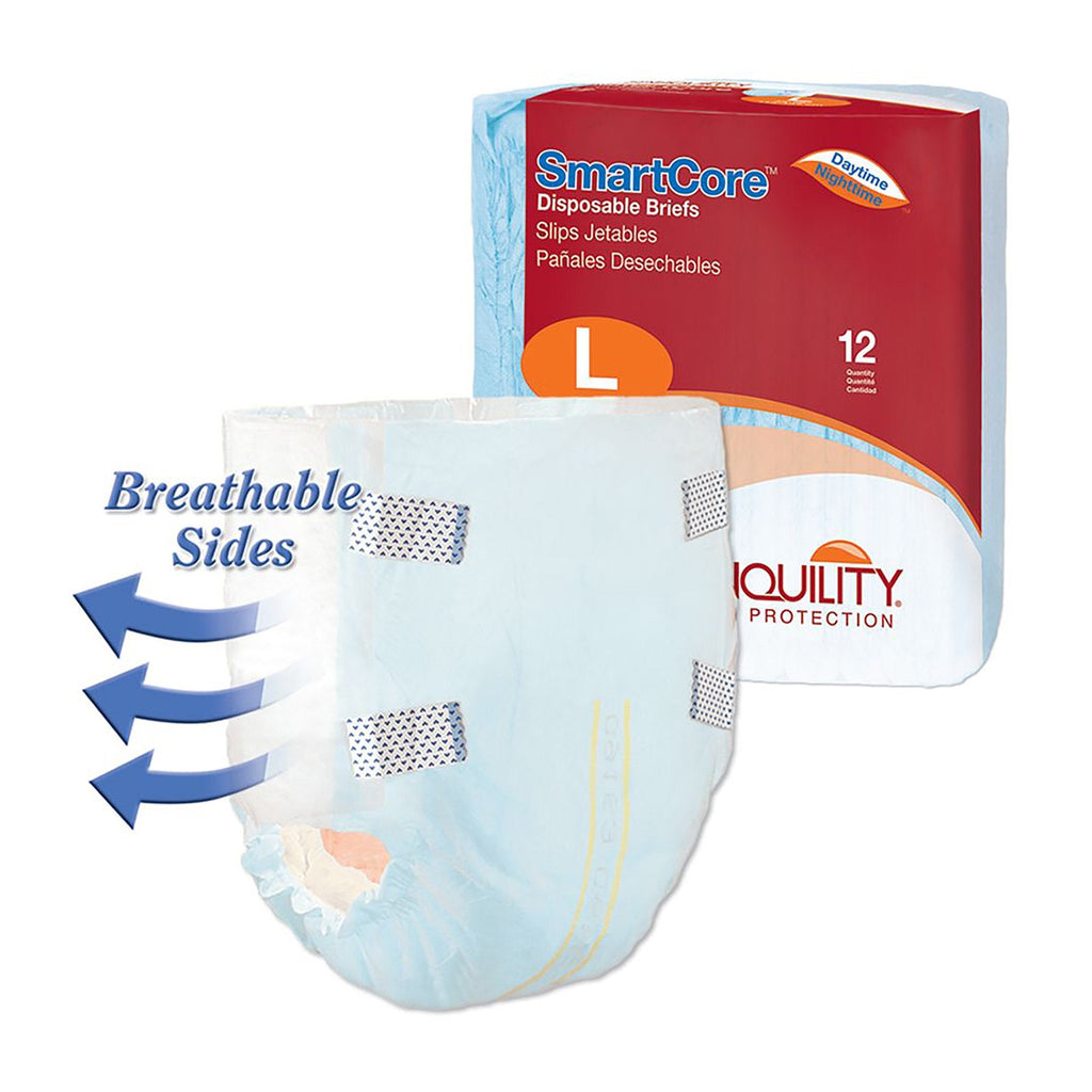 Tranquility SmartCoreÂª Maximum Protection Incontinence Brief, Large