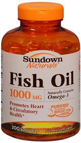 Sundown NaturalsÂ¨ Fish Oil Omega-3 Supplement
