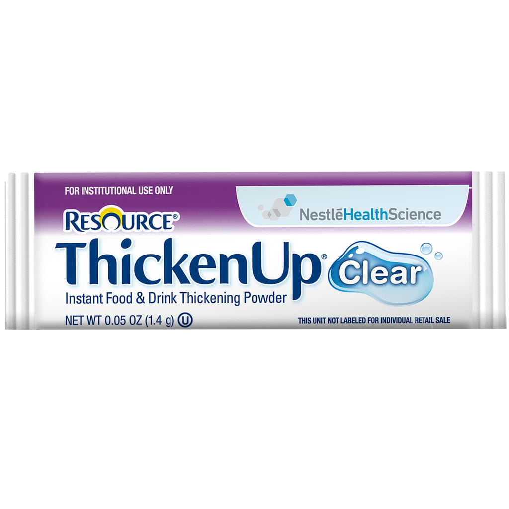 ResourceÂ¨ ThickenUpÂ¨ Clear Food and Beverage Thickener, 0.05-ounce Packet