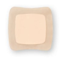 AquacelÂ¨ Silicone Adhesive with Border Silicone Foam Dressing, 5 x 5 Inch
