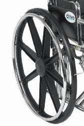driveÂª Wheel, For Use With 22 - 24 in. Wheelchairs, 24 in. Dia.