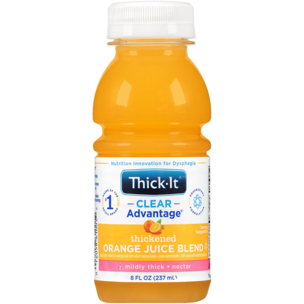 Thick-ItÂ¨ Clear AdvantageÂ¨ Nectar Consistency Orange Thickened Beverage, 8 oz. Bottle