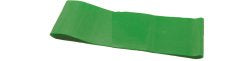 CanDoÂ¨ Low Powder Exercise Resistance Band Loop, Green, 3 x 10 Inch, Medium Resistance