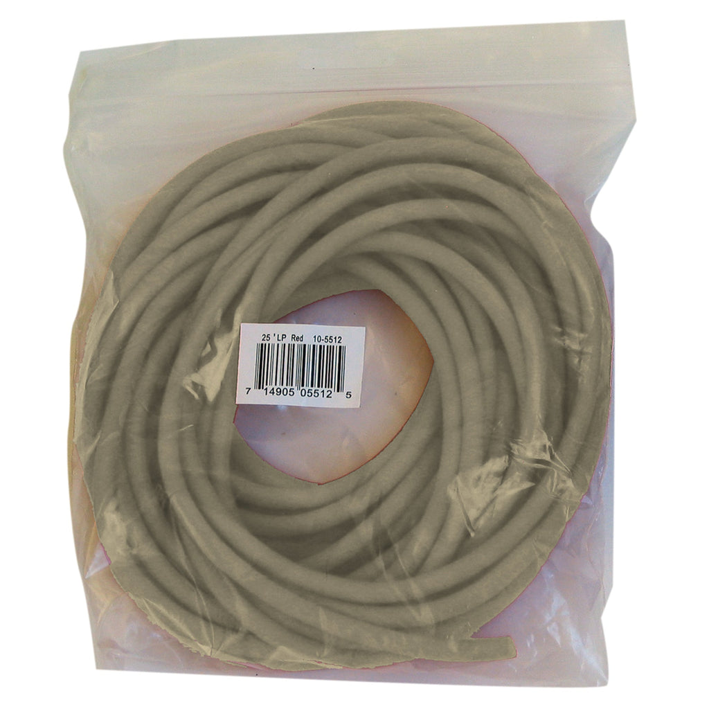 CanDoÂ¨ Low Powder Exercise Resistance Tubing, Tan, 25 Foot Length, 2X-Light Resistance