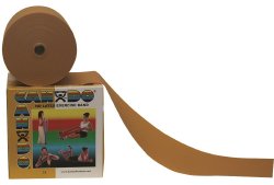 CanDoÂ¨ Exercise Resistance Band, Gold, 5 Inch x 50 Yard, 3X-Heavy Resistance