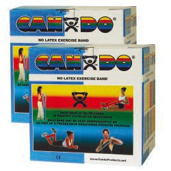 CanDoÂ¨ Exercise Resistance Band, Blue, 5 Inch x 50 Yard, Heavy Resistance
