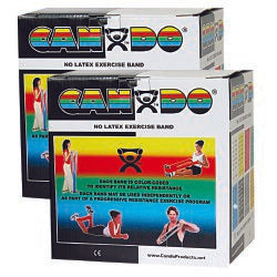 CanDoÂ¨ Exercise Resistance Band, Black, 5 Inch x 50 Yard, X-Heavy Resistance