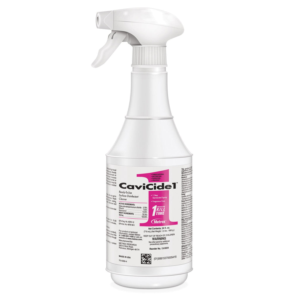CaviCide1Âª Surface Disinfectant Cleaner, 24 oz. Trigger Spray Bottle