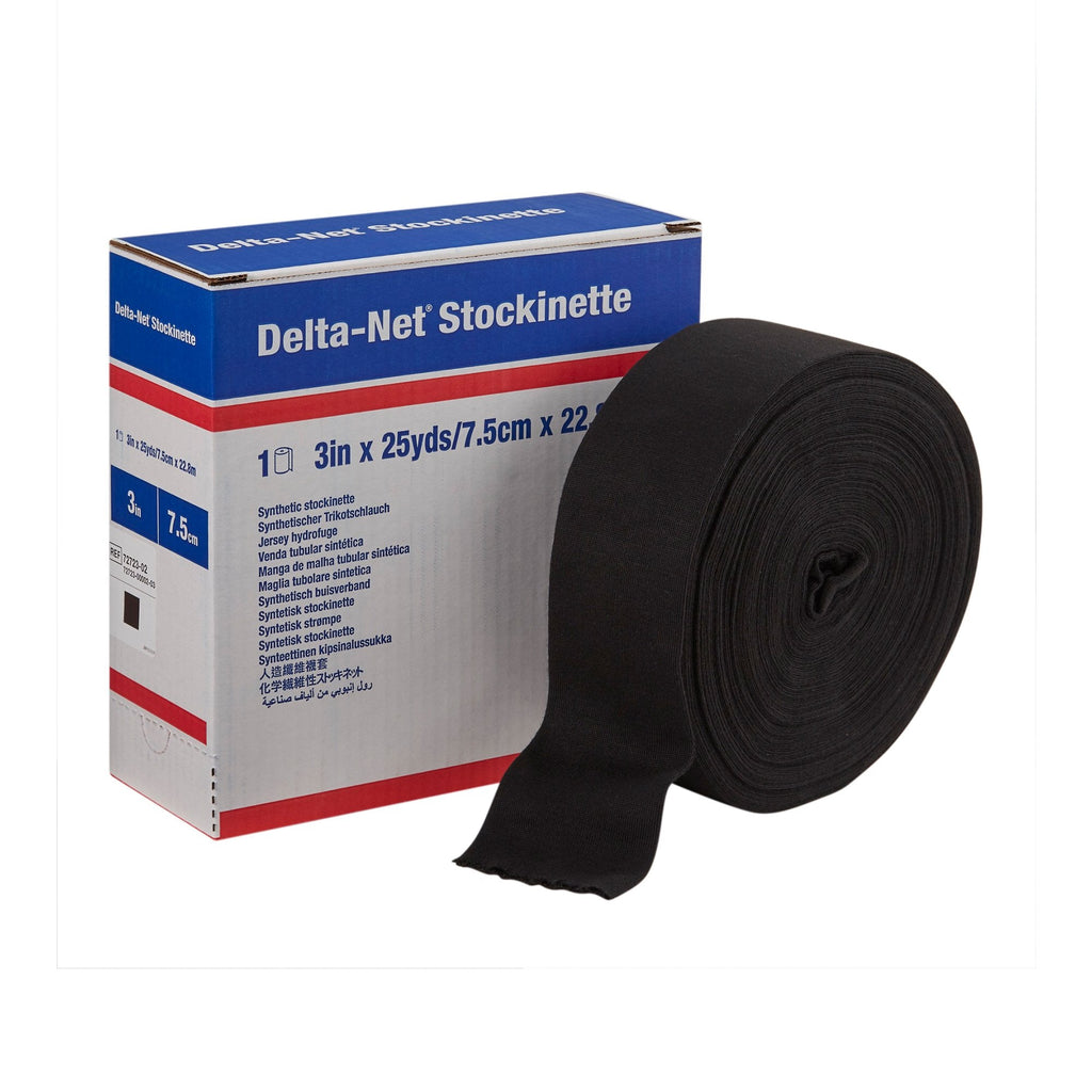 Delta-NetÂ¨ Black Synthetic Compression Stockinette, 3 Inch x 25 Yard