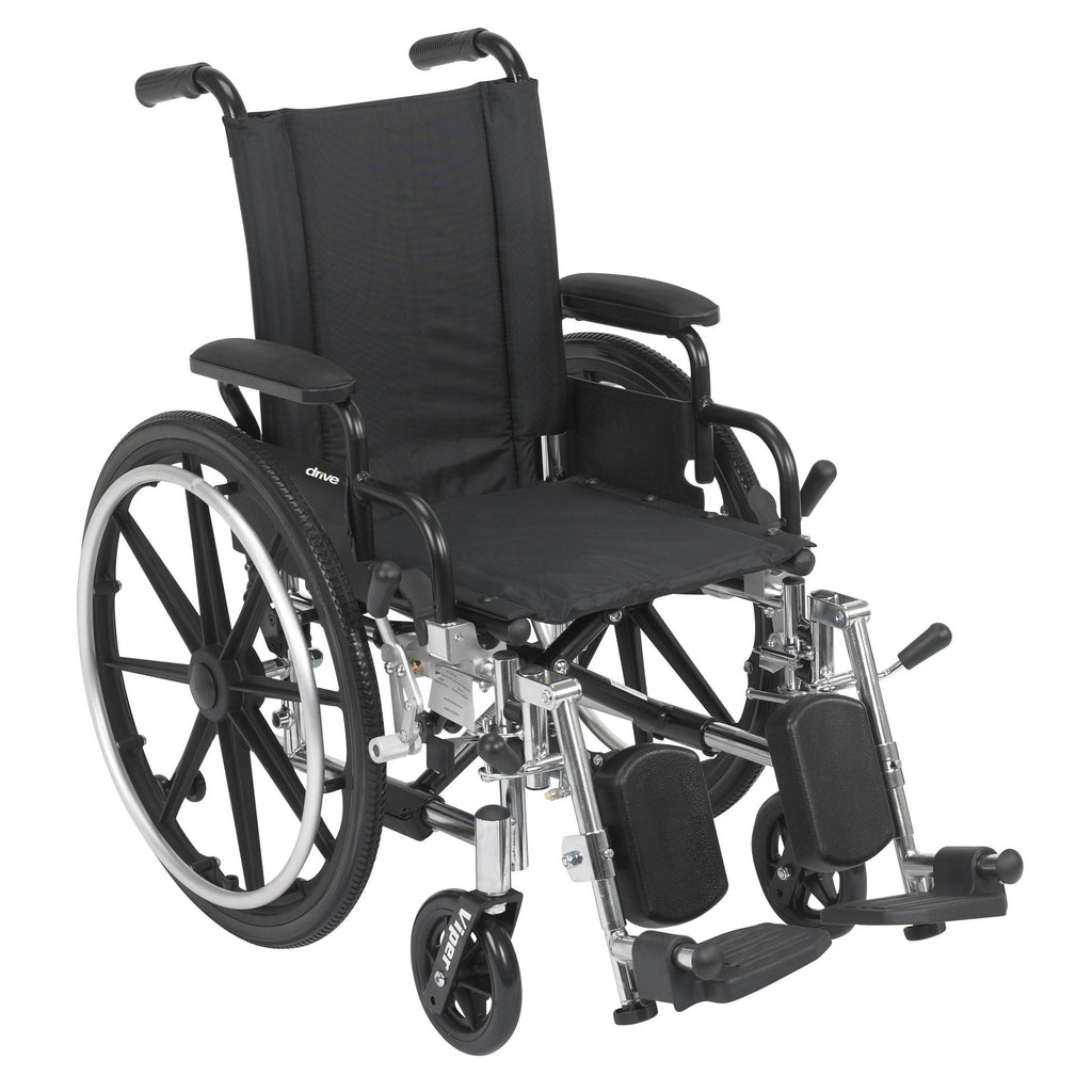 driveÂª Viper Lightweight Wheelchair, 14-Inch Seat Width