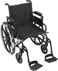 driveÂª Viper Plus GT Lightweight Wheelchair, 18-inch Seat Width