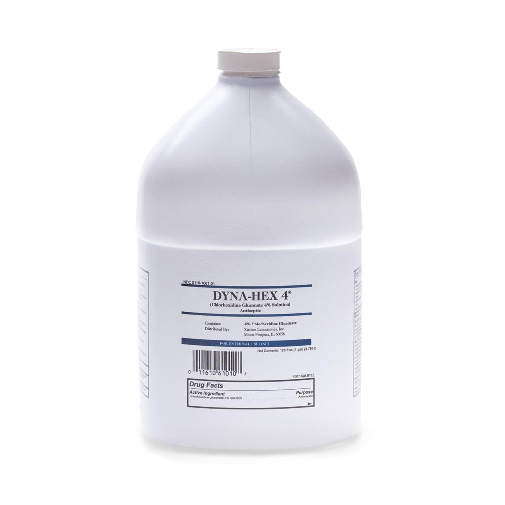Dyna-Hex 4Â¨ Antiseptic Skin Cleanser, 1 gal.