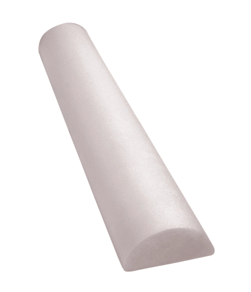 CanDoÂ¨ Full Skin Half-Round Foam Roller, 6 Inches by 12 Inches