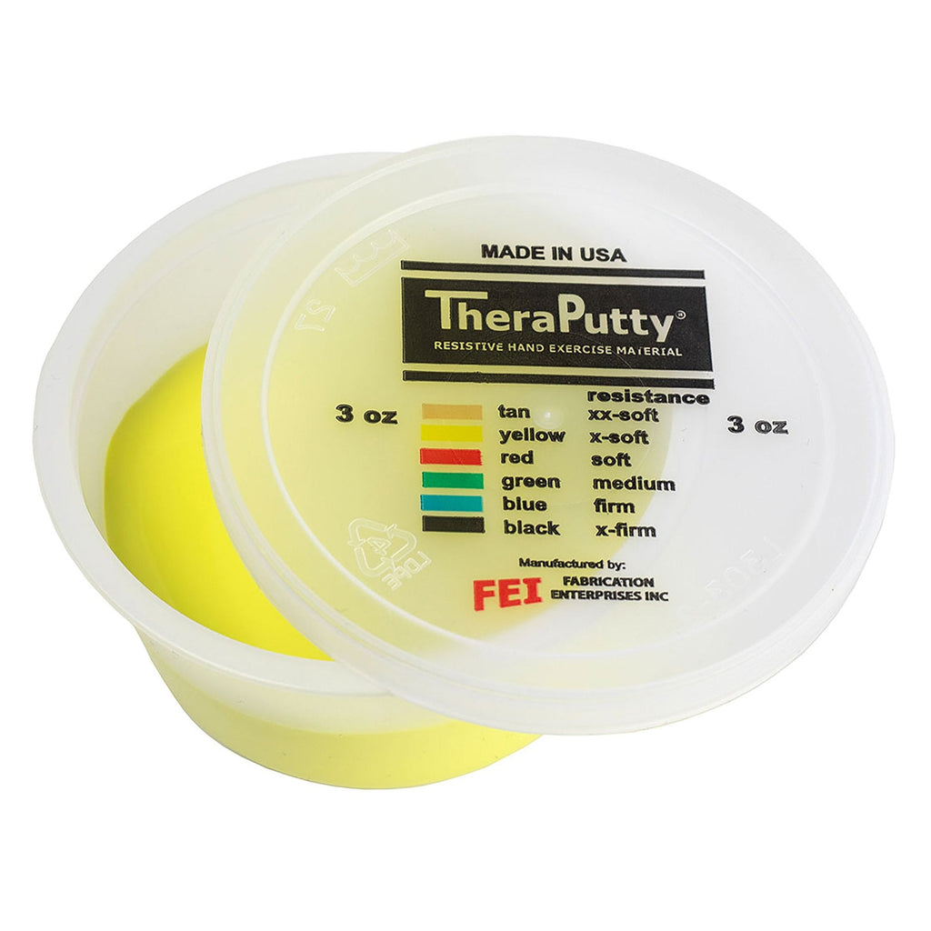 CanDoÂ¨ TheraPuttyÂª Exercise Material, Yellow, X-Soft, 3 oz.