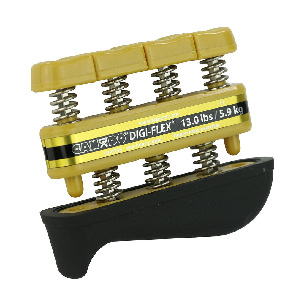 CanDoÂ¨ Digi-FlexÂ¨ Hand Exerciser, Gold, 3X-Heavy
