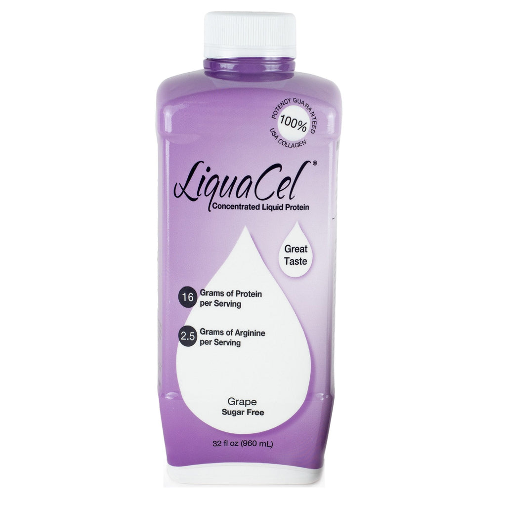 LiquaCelÂª Grape Oral Protein Supplement, 32 oz. Bottle